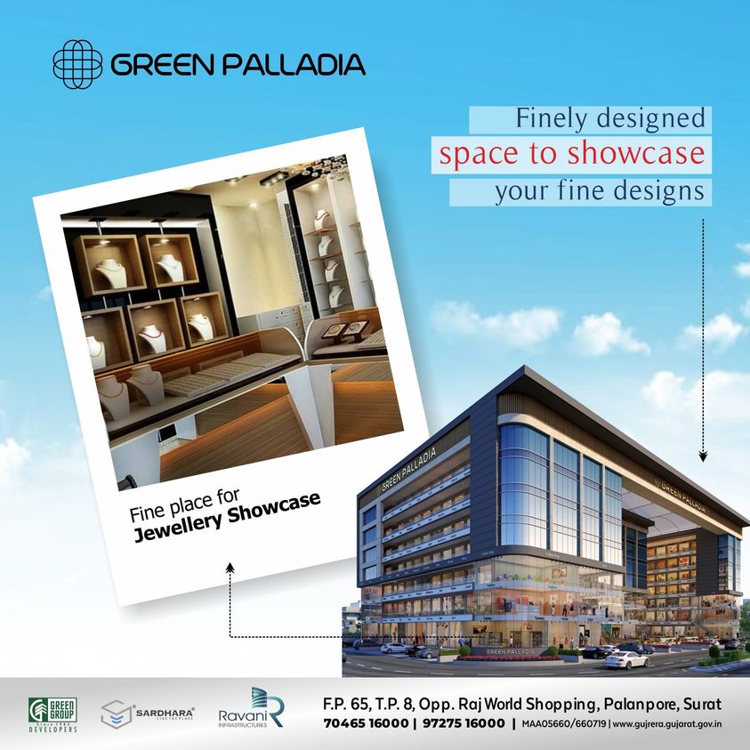 Greenpalladia-commercial-project-ample-space