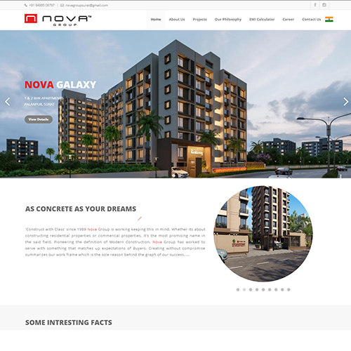 Nova Website Design